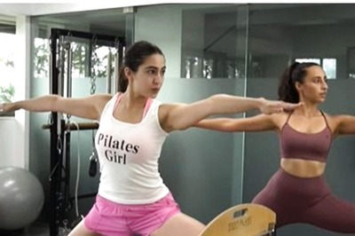 Sara Ali Khan Flaunts Her Toned Body During Pilates Session, Watch video