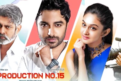 Pawan Kalyan Graces Arjun Sarja’s Next. Pics Inside