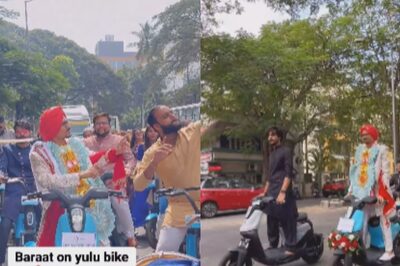 Bengaluru Groom Ditches 'Ghodi' For Yulu Bike, Arrives With Baraatis on Electric Scooters