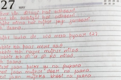 Woman Shares Pic of Diary With Lyrics of Songs Written And 90s Kids Are in Nostalgia