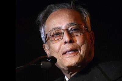 Falling rupee a concern: Pranab Mukherjee