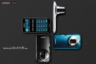 Galaxy K Zoom: Samsung's new 20.7 megapixel cameraphone with 10x optical zoom