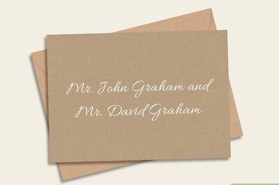 How to Address a Married Gay Couple with the Same Last Name