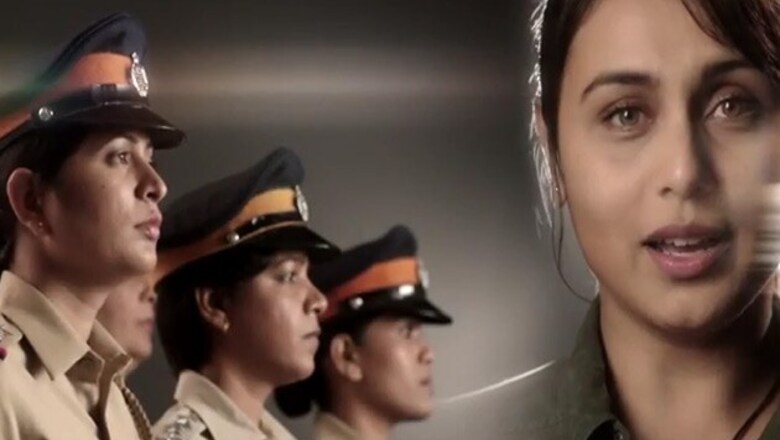 Watch: Young girls and women cops join Rani Mukerji as she sings the national anthem in 'Mardaani'