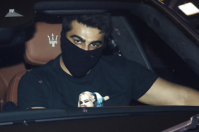 We Know Why Arjun Kapoor Is Hiding His Face At Sister Anshula Kapoor's Birthday Bash
