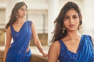 Suhana Khan Is An Absolute Vision  Draped In A Stunning Saree From The Shelves Of Arpita Mehta, See Pics