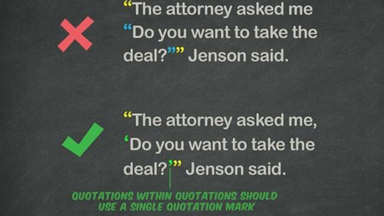 How to Use Quotation Marks in News Articles