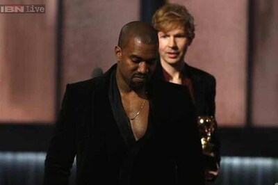 Kanye West debuts his new single song 'Fade' at NYFW