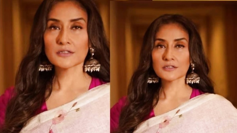 Manisha Koirala’s Latest Saree Look Ahead Heera Mandi’s Release Viral