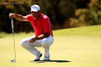 Thomas Bjorn reigns supreme at Royal Melbourne to lead World Cup