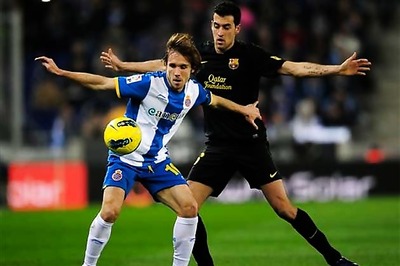 Advantage Real as Espanyol hold Barcelona