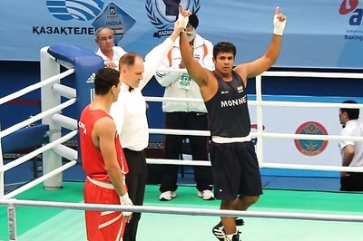 Vijender, Manpreet in Asian Olympic quarters