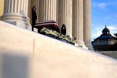 Justice Ginsburg Buried At Arlington In Private Ceremony