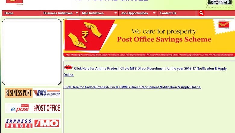 AP Postal Circle Recruitment 2018 begins for 94 MTS Posts, Register before 12th May 2018