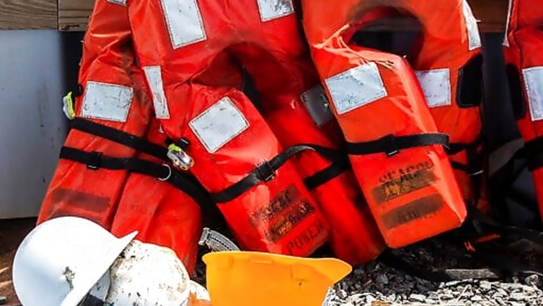 Salvage Crews Removing Fuel From Capsized Lift Boat