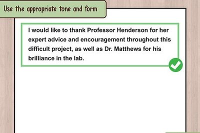 How to Write Acknowledgements