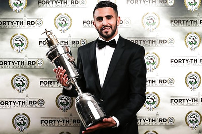 EPL: Leicester City's Riyad Mahrez Named England's Player of the Year