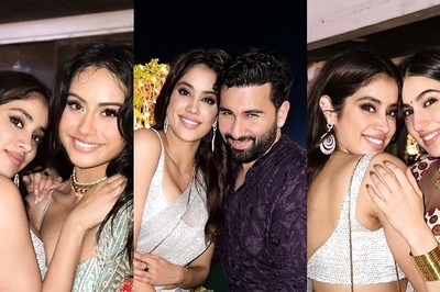 Janhvi Kapoor Gets Cosy With Orhan, Hugs Sara Ali Khan, Nysa Devgn in Viral Diwali Photos