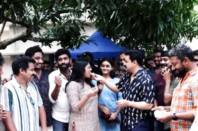 Dileep's Next Completes 65 Days Of Shoot. Crew Celebrates On The Sets