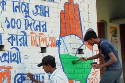 West Bengal in the grip of election slogan war