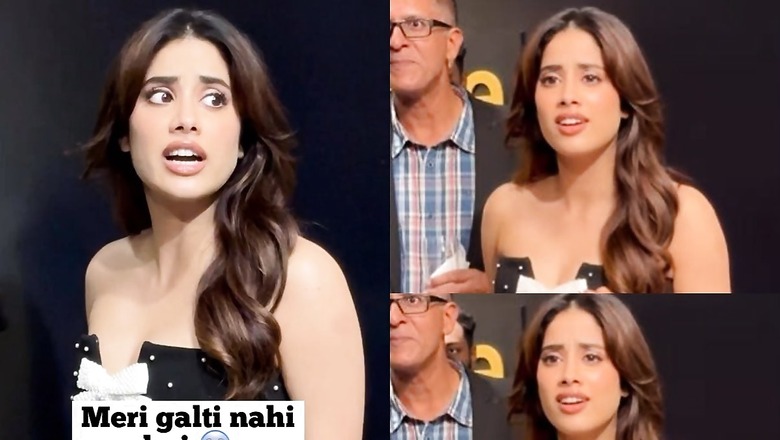 Janhvi Kapoor Says 'Meri Galti Nahi Hai' As Paps Request Her To Pose Again; Watch Viral Video