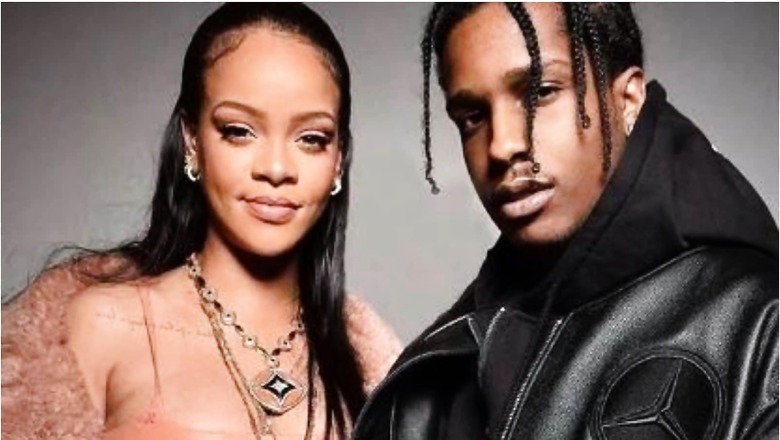 Rihanna And ASAP Rocky Tie The Knot, Share a Kiss In Rapper’s New D.M.B. Music Video; Watch