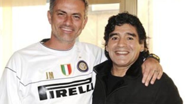 Maradona hails Mourinho as the best