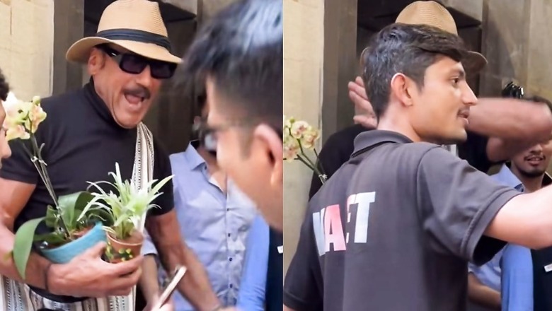 Jackie Shroff HITS Fan On The Head In Pap Video, Leaves Netizens Angry: 'Why Is He Beating...' | Watch