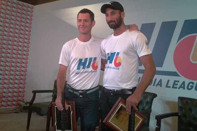 Sardar, Dwyer unveiled as HIL brand ambassadors