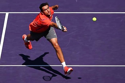 Marin Cilic loses to Ivan Dodig of Croatia at BMW Open