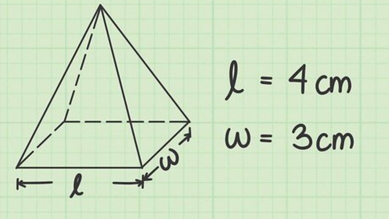 How to Calculate the Volume of a Pyramid
