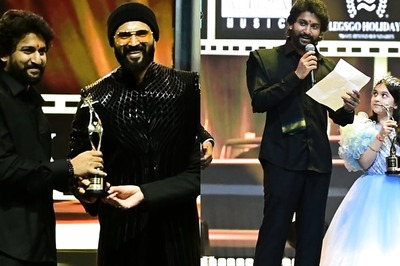 SIIMA 2024: Nani Walks Barefoot in Dubai, Accepts Best Actor Award From Vijay Deverakonda | Watch