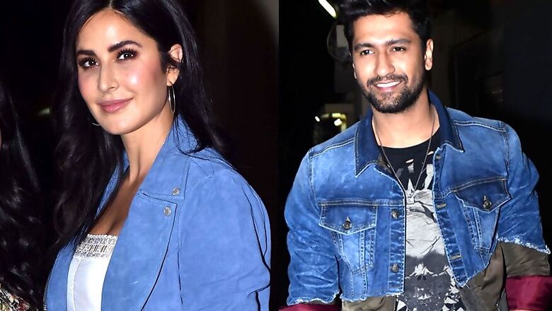 Vicky Kaushal and Katrina Kaif Enjoy Holi Bash, Watch Videos