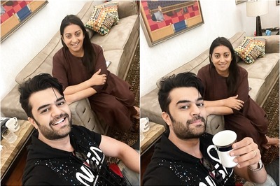 Smriti Irani Serves Maniesh Paul Kadha Instead of Tea, Has New Fitter Look in Selfie