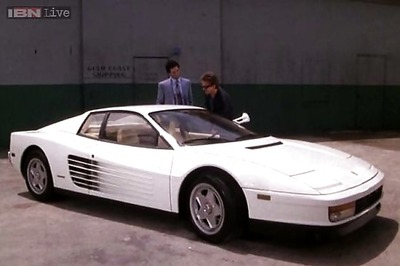 Ferrari Testarossa driven in the hit 1980s series 'Miami Vice' available on eBay for $1.75 million