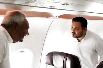 WATCH: Nitish Kumar, Tejashwi Yadav Take Same Flight to Delhi Amid Coalition Speculation
