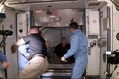NASA astronauts splash down after journey home aboard SpaceX capsule