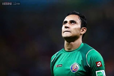 World Cup 2014: Costa Rica's Navas playing out of this world, says Borges