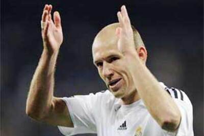 Real must bt Liverpool by 2 goals at Bernabeu: Robben