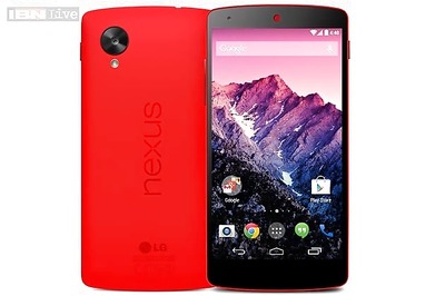 Red Nexus 5: LG, Google add a third colour to the showcase Android phone