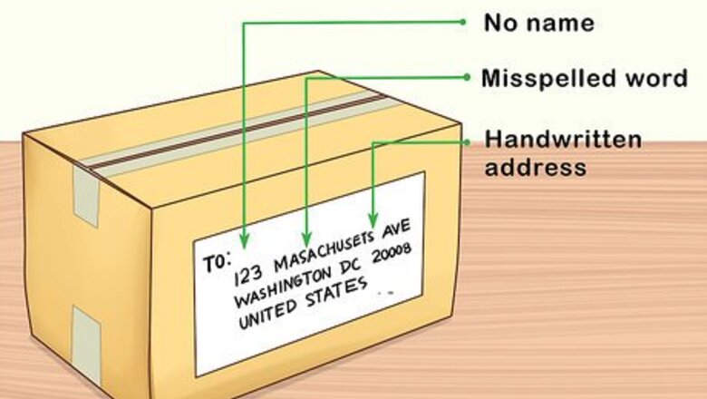 How to Recognize a Suspicious Package