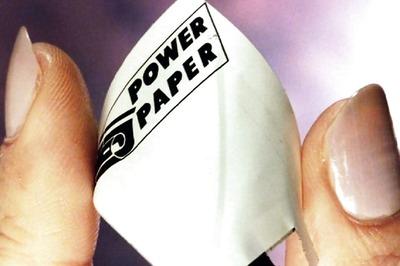 Bacteria Powered Battery Built on Single Sheet of Paper