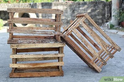 How to Make a Crate Coffee Table