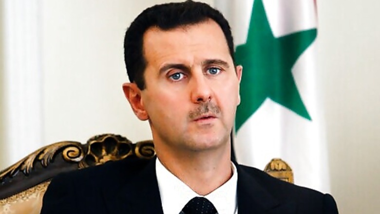 Assad Makes Rare Visit To Areas Hit By Fires In West Syria