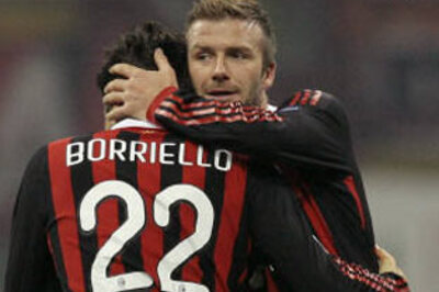 Beckham not to celebrate goal against Manchester United