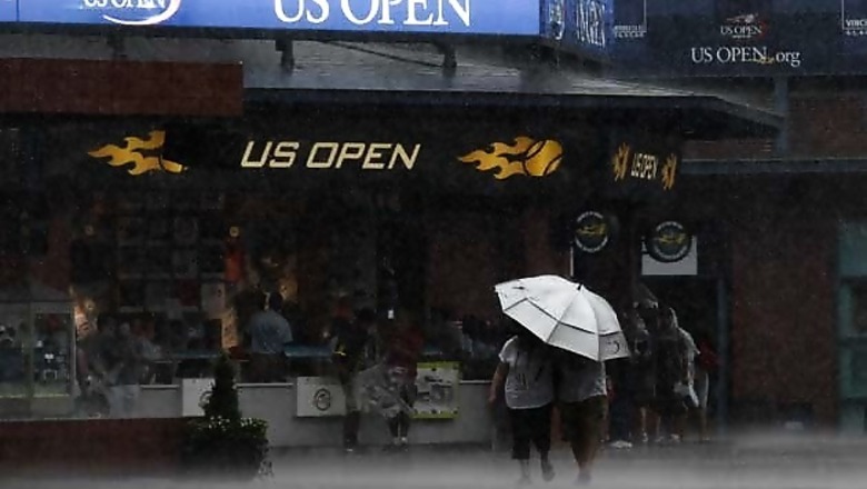 Rain postpones Federer's opening match at US Open
