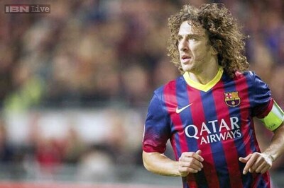 Barcelona lose Carles Puyol to injury for Athletic Bilbao game