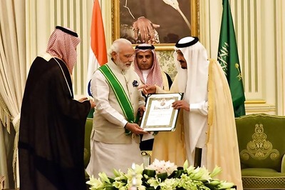 Narendra Modi conferred Saudi Arabia's highest civilian honour