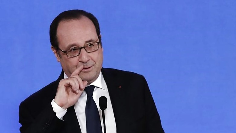 French President Hollande Promises 'Response' to Macron Election Hack