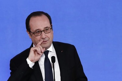 French President Hollande Promises 'Response' to Macron Election Hack
